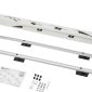 Barres de toit longitudinales silver aluminium