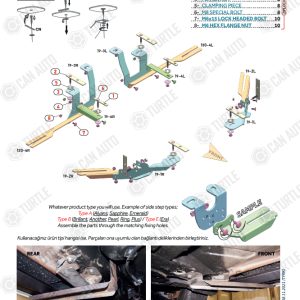 plan de montage Dacia Duster I