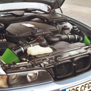 Kit admission directe pour Bmw Serie 5 (E39) M5 4,9 V8 (2 filtres) après 1998 (400 cv), Green