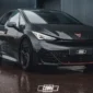 Cupra Born 60 rabaissée en ressorts courts Cobra